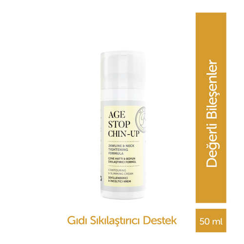 MFM COSMECEUTICALS Age Stop Chin-Up Çene ve Boyun Sıkılaştırıcı Krem 50 ml - 2