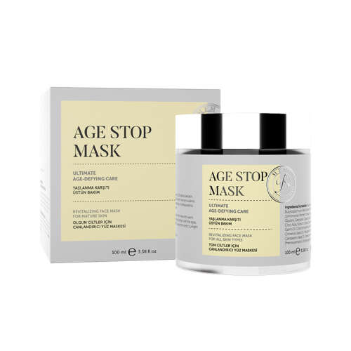 MFM COSMECEUTICALS Age Stop Mask - Yaşlanma Karşıtı Maske 100 ml - 3
