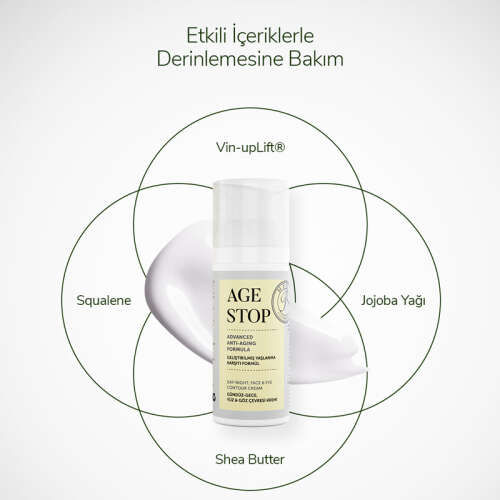 MFM COSMECEUTICALS Age Stop - Yaşlanma Karşıtı Krem 50 ml - 5