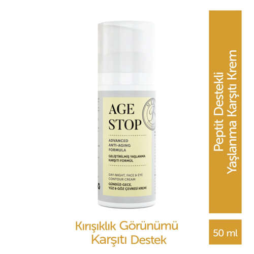 MFM COSMECEUTICALS Age Stop - Yaşlanma Karşıtı Krem 50 ml - 2