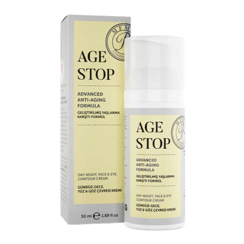 MFM COSMECEUTICALS Age Stop - Gündüz Gece Yüz ve Göz Çevresi Kremi 50 ml - MFM