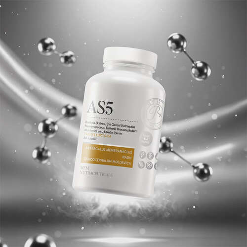 MFM NUTRACEUTICALS AS5 Kapsül Takviye Edici Gıda - 30 Bitkisel Kapsül - 5