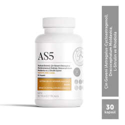 MFM NUTRACEUTICALS AS5 Kapsül Takviye Edici Gıda - 30 Bitkisel Kapsül - 2