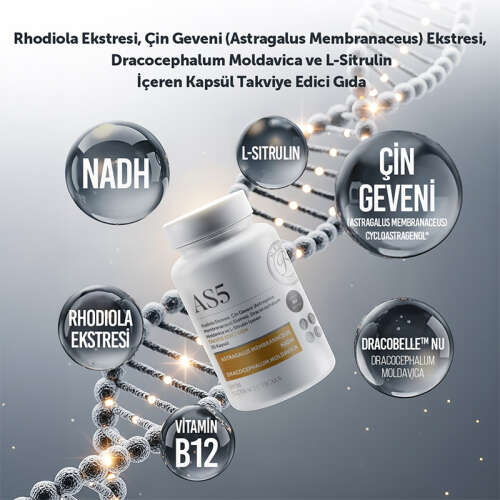 MFM NUTRACEUTICALS AS5 Kapsül Takviye Edici Gıda - 30 Bitkisel Kapsül - 4