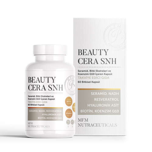 MFM NUTRACEUTICALS Beauty Cera SNH Kapsül Takviye Edici Gıda - 60 Bitkisel Kapsül - 3