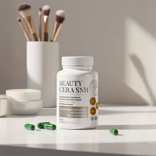 MFM NUTRACEUTICALS Beauty Cera SNH Kapsül Takviye Edici Gıda - 60 Bitkisel Kapsül - 6