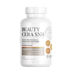 MFM NUTRACEUTICALS Beauty Cera SNH Kapsül Takviye Edici Gıda - 60 Bitkisel Kapsül - 1