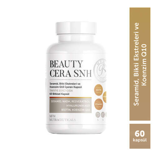 MFM NUTRACEUTICALS Beauty Cera SNH Kapsül Takviye Edici Gıda - 60 Bitkisel Kapsül - 2