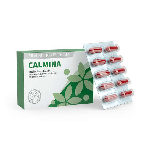 MFM NUTRACEUTICALS Calmina Kapsül Takviye Edici Gıda - 30 Bitkisel Kapsül - 2