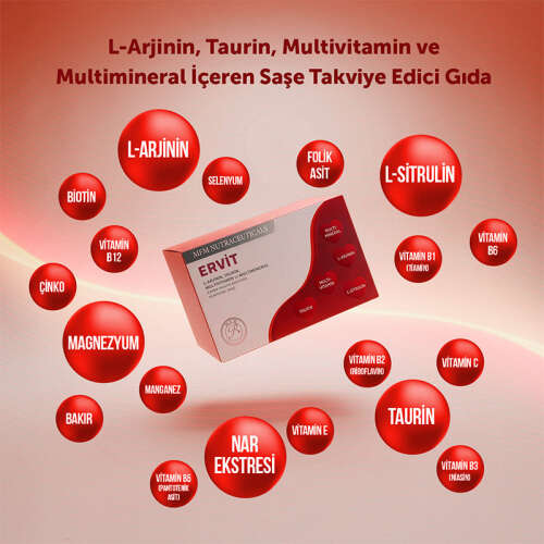 MFM NUTRACEUTICALS Ervit Takviye Edici Gıda - 30 Şase - 3