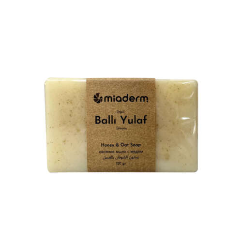 Miaderm Ballı Yulaf Özlü Nemlendirici ve Besleyici Cilt Bakım Sabunu 125gr - Miaderm