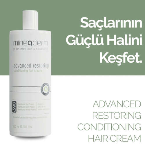 Mineaderm Advanced Restoring Conditioning Hair Cream 300 ml - 4