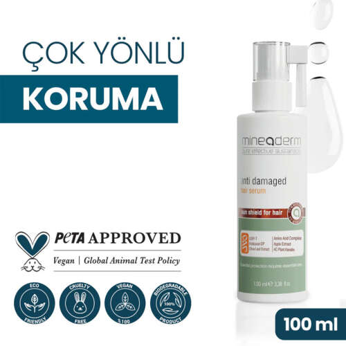 Mineaderm Anti Damaged Hair Serum 100 ml - 5