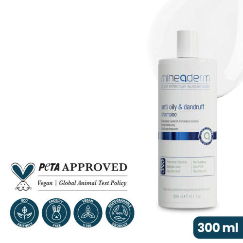 Mineaderm Anti Oily - Dandruff Shampoo 300 ml - 6