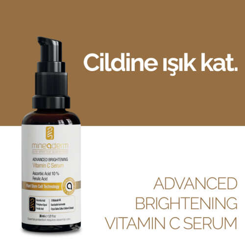 Mineaderm Gelişmiş Aydınlatıcı Vitamin C Serum 30 ml - 3