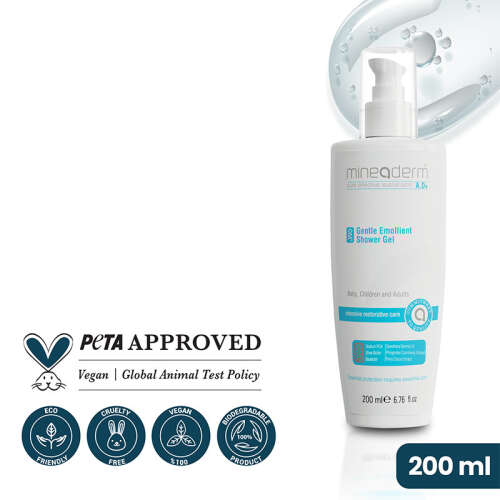 Mineaderm Gentle Emollient Shower Gel 200 ml - 5