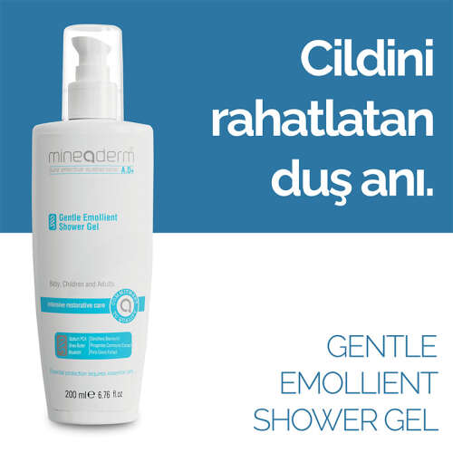 Mineaderm Gentle Emollient Shower Gel 200 ml - 3