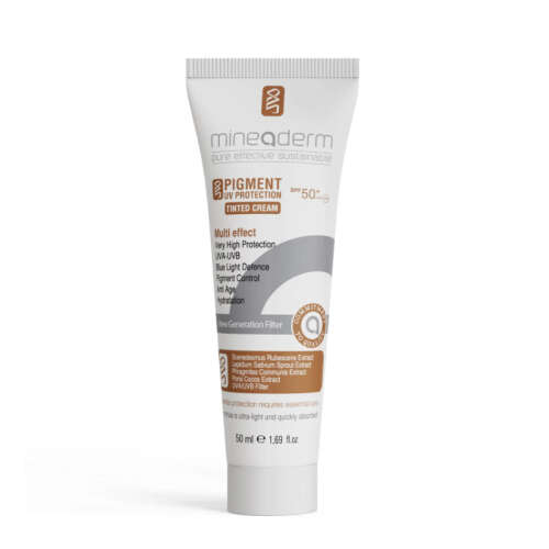 Mineaderm Pigment UV Protection Spf50+ Tinted Cream 50 ml - Mineaderm