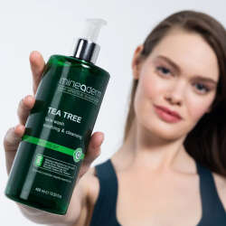 Mineaderm Tea Tree Face and Body Wash 400 ml - 2