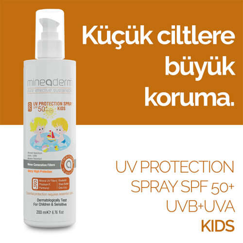 Mineaderm UV Protection & Hydration Kids Spray SPF50+ 200 ML - 3