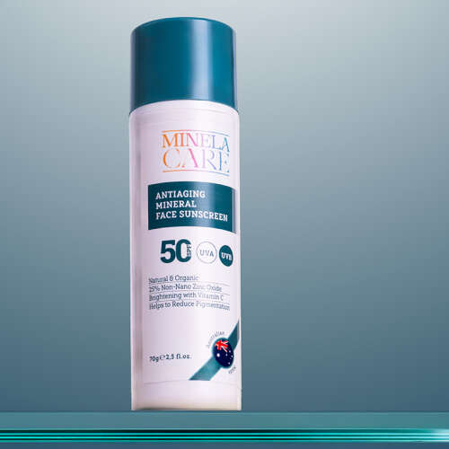 Minela Care Anti-Aging Organik Mineral Filtreli Yüz Güneş Kremi SPF50+ 70 gr - 2