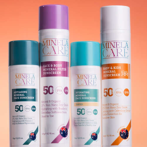 Minela Care Anti-Aging Organik Mineral Filtreli Yüz Güneş Kremi SPF50+ 70 gr - 4