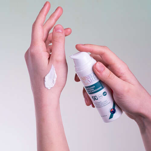 Minela Care Anti-Aging Organik Mineral Filtreli Yüz Güneş Kremi SPF50+ 70 gr - 5