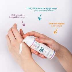 Minela Care Anti-Aging Organik Mineral Filtreli Yüz Güneş Kremi SPF50+ 70 gr - 8