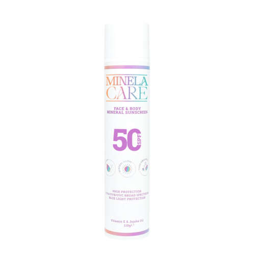 Minela Care Organik Mineral Filtreli Spf50+ Yüz ve Vücut Güneş Kremi 110 gr - 1