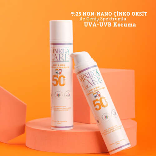 Minela Care Spf 50 Bebek ve Çocuk Güneş Kremi 110 gr - 7