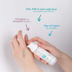 ​Minela Care Spf 50 Renkli Nemlendirici Yüz Güneş Kremi 70 gr - 7