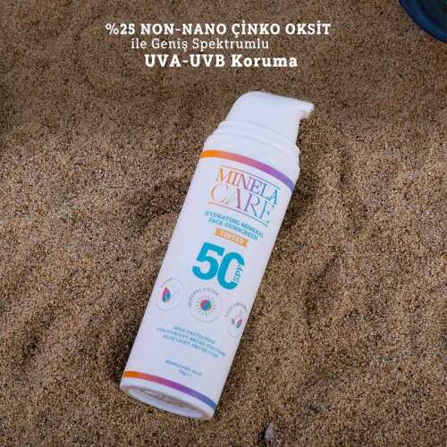 ​Minela Care Spf 50 Renkli Nemlendirici Yüz Güneş Kremi 70 gr - 9