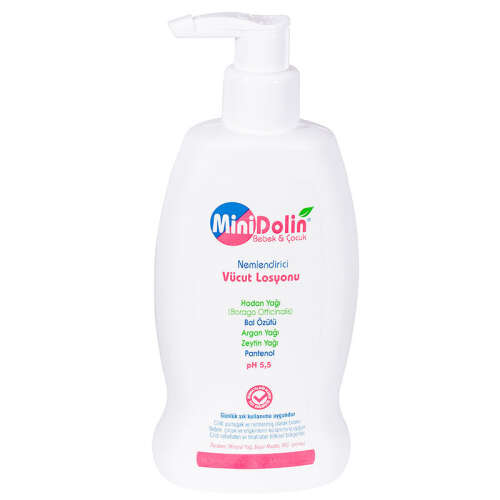 Minidolin Bebek Çocuk Nemlendirici Vücut Losyonu 250ml - Dermadolin