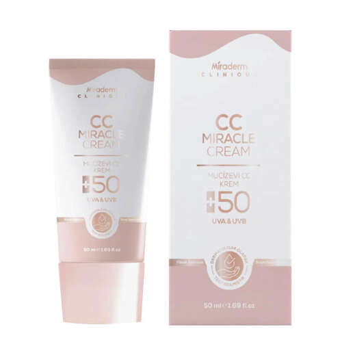 Miraderm CC Miracle Spf 50 CC Krem 50 ml - Miraderm