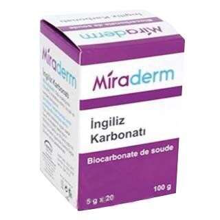 Miraderm İngiliz Karbonatı 100g - Miraderm