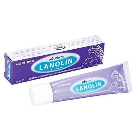 Miraderm Lanolin Fort Krem 20gr - Miraderm