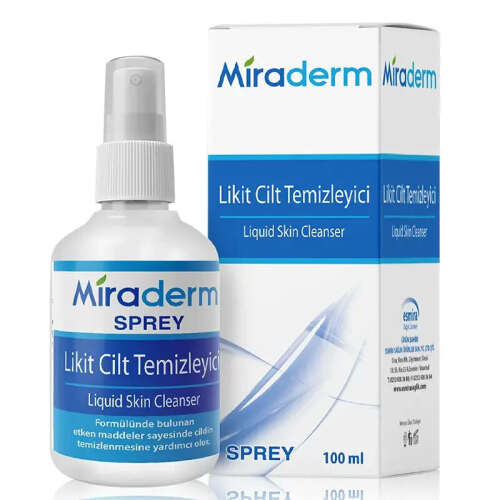 Miraderm Likit Cilt Temizleyici 100 ml - Miraderm