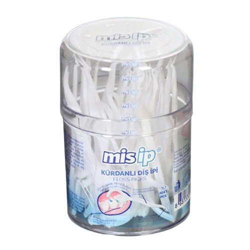 Mis İp Kürdanlı Diş İpi 50 Adet - Mis İp