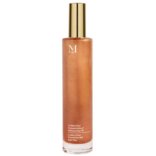 Misbahçe Golden Hour Vitamin İçerikli Işıltılı Saç ve Vücut Yağı 100 ml - Misbahçe