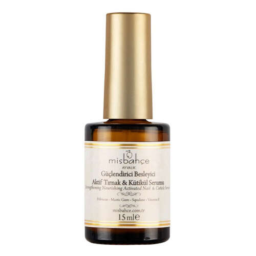 Misbahçe Güçlendirici Besleyici Aktif Tırnak ve Kütikül Serumu 15 ml - Misbahçe