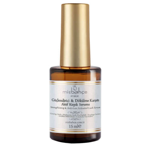 Misbahçe Güçlendirici ve Dökülme Karşıtı Aktif Kirpik Serumu 15 ml - Misbahçe