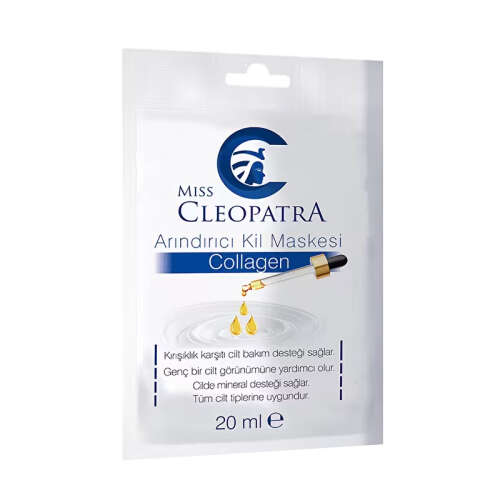 Miss Cleopatra Collagen Arındırıcı Kil Maskesi 20 ml - Miss Cleopatra
