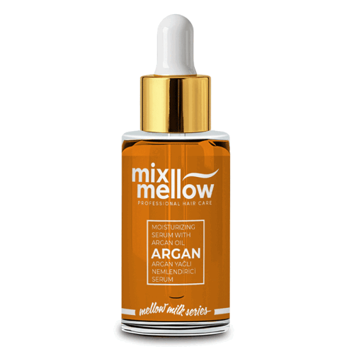 Mix Mellow Milk Series Argan Yağlı Nemlendirici Saç Serumu 30 ml - Mix Mellow