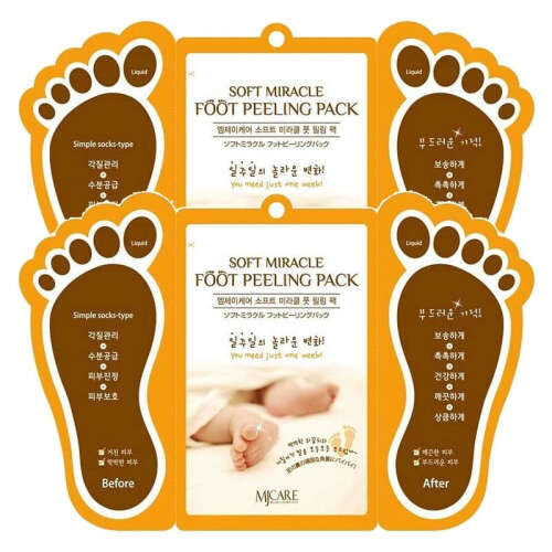Mjcare Çorap Tipi Ayak Peeling Maskesi 2'li - MjCare