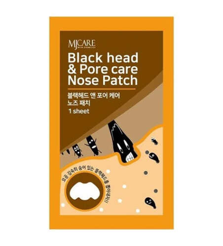 Mjcare Nose Patch Siyah Nokta Görünümü ve Gözenek İçin Temizleyici Burun Bandı 1 adet - MjCare