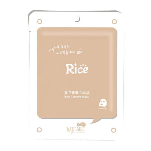 MjCare ON Rice Extract Mask - Pirinç Özlü Yüz Maskesi 22 gr - MjCare
