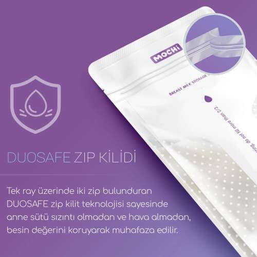 MOCHi - Anne Sütü Saklama Poşeti 25 Adet - 4