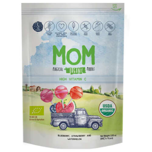 Mom Magical Organic Moods C Vitamin Lollipop 10 adet - MOM