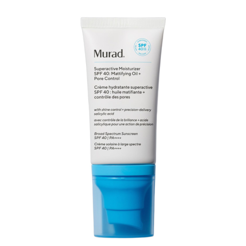 Murad Superactive Moisturizer SPF40: Mattifying Oil + Pore Control Cream 50 ml - Murad
