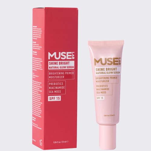 Muse Lab Shine Bright Tinted Probiotic Glow Serum SPF 15 25 ml - 2